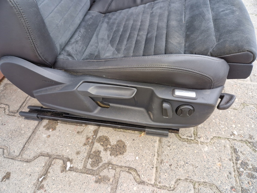 фото №9, Vw passat b8 сиденье сиденья sedan комплект кожа alcantara uk