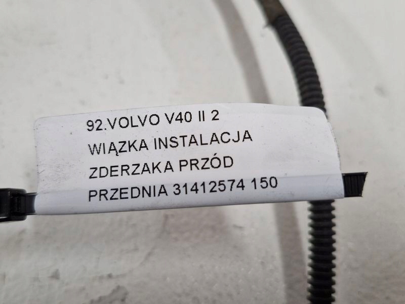 фото №7, Volvo v40 2 ii джгут електропроводка бампера перед передня 31412574