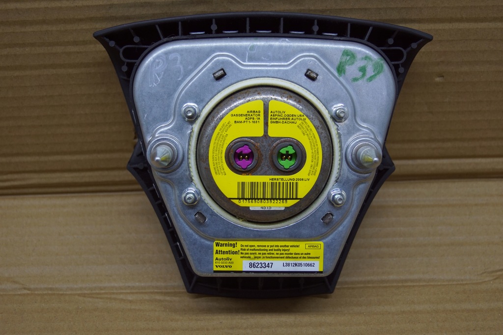 фото №5, Подушка подушка безпеки водія volvo v50