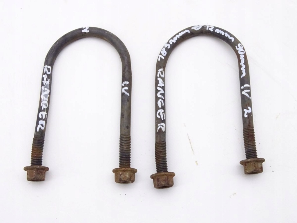 фото №1, Ford ranger iv 12-22 скоба рессора задняя комплект 2 штуки m12x90x185