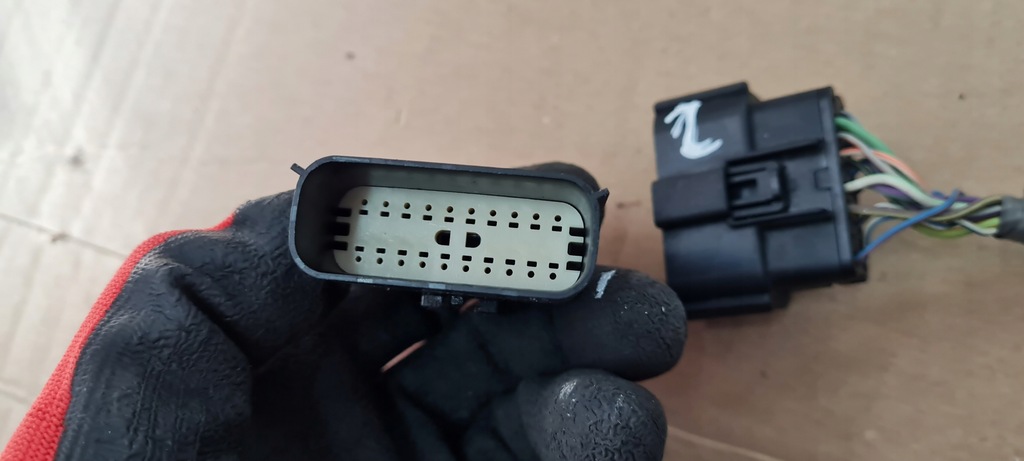 фото №5, Mustang vi lift gt штекер колодка з'єднувач 14 pin ford