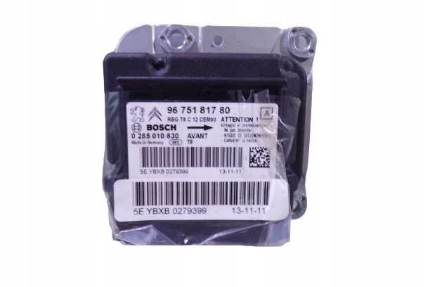 фото №1, Датчик модуль подушка безпеки 9675181780 peugeot 3008