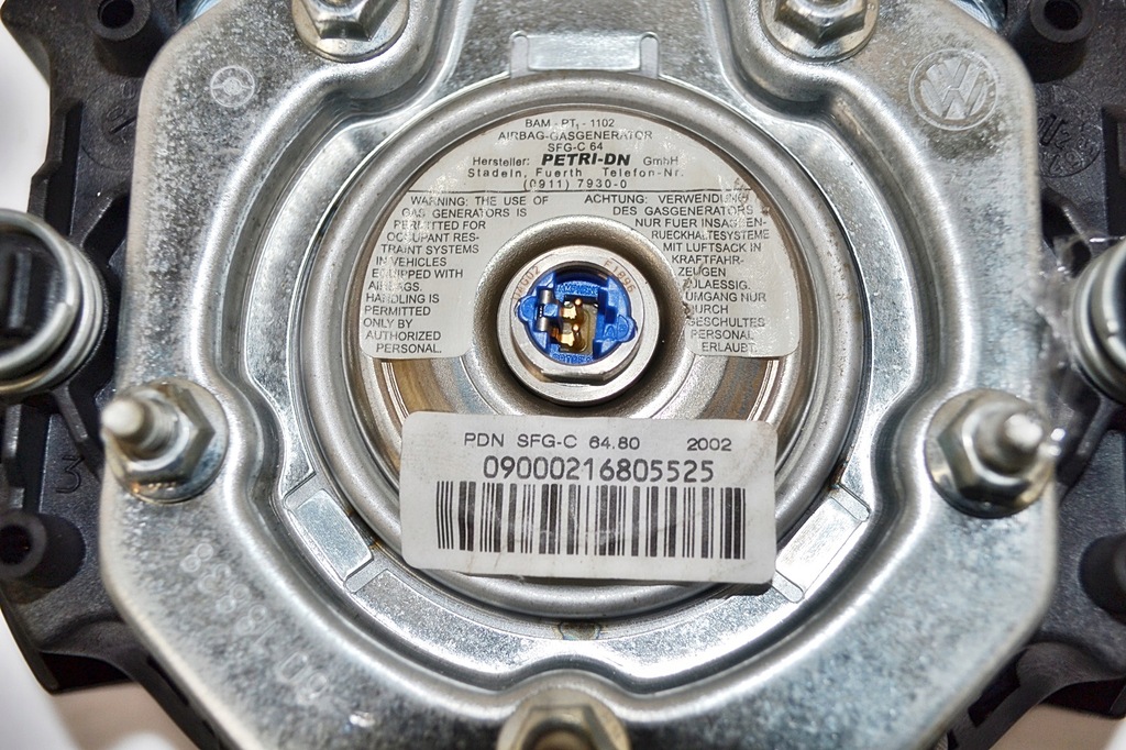 фото №7, Vw polo подушка подушка безпеки 6q0880201k 6018838 ładna