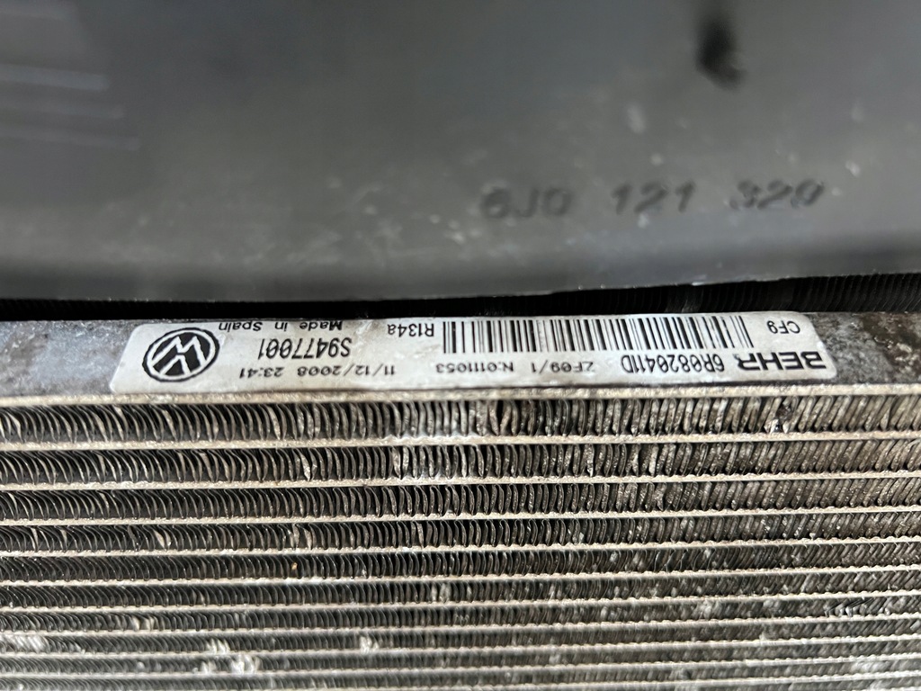 фото №8, Pas передній радіатор seat ibiza iv 1,2 b