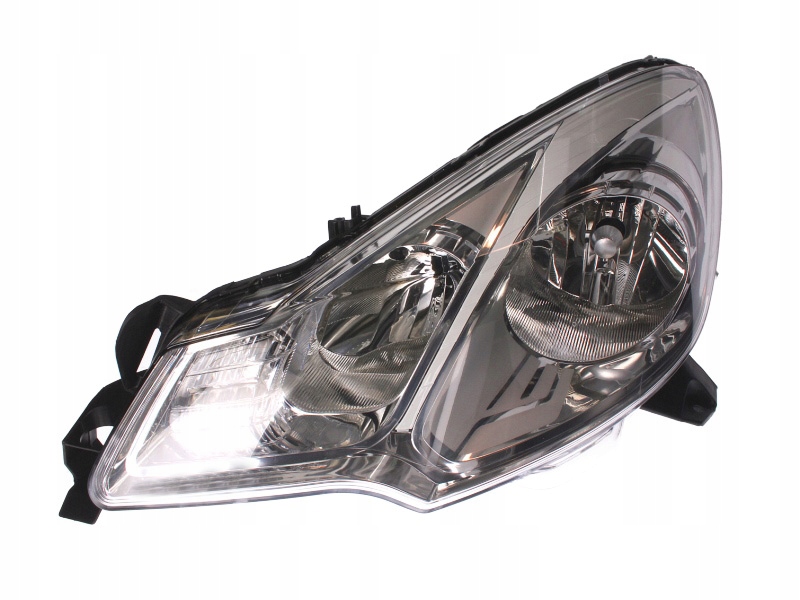 фото №1, Лампа левый перед фара citroen c3 ii ds3 белый # 3423