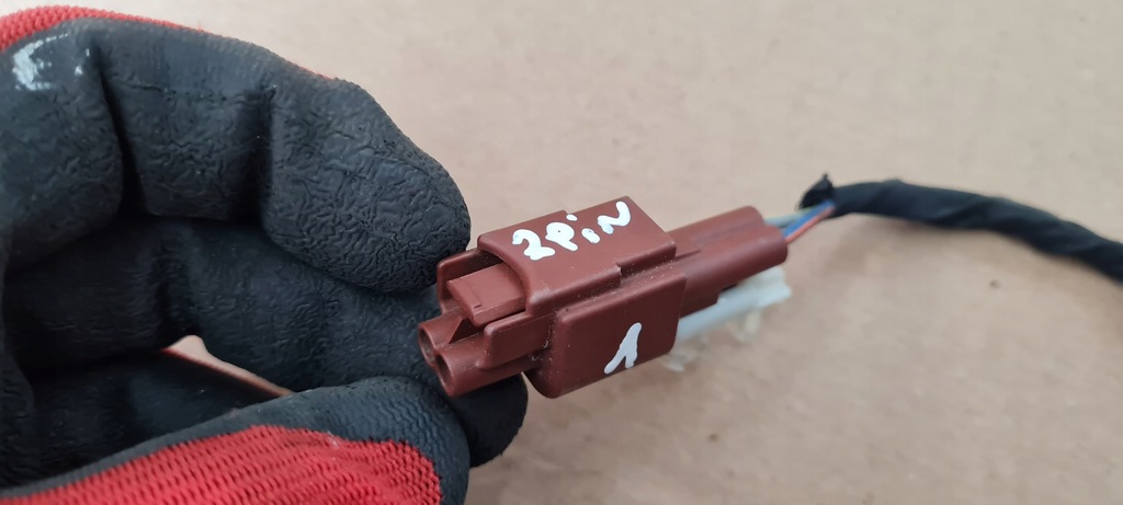 фото №4, Mustang vi lift gt штекер колодка з'єднувач 2 pin ford