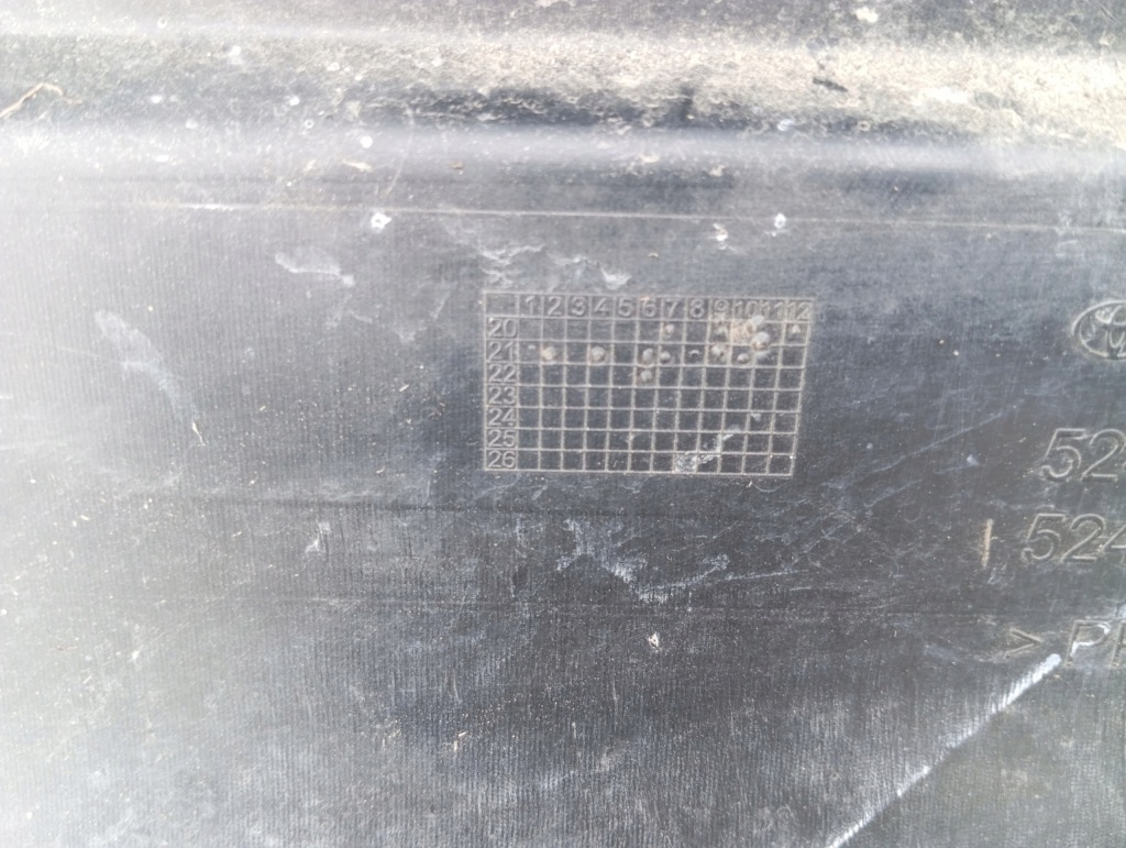 фото №15, Toyota hilux lift 20- спойлер накладка бампера перед dol нижняя передний