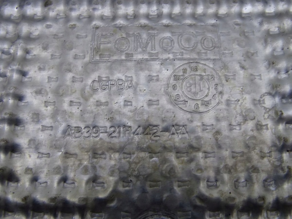 фото №3, Ford ranger iv 11- защита тепловая выхлоп