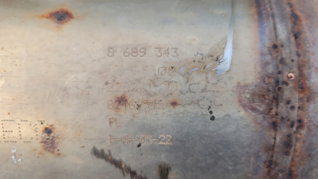 фото №11, Bmw 2' f44 gran coupe 22r гаситель выхлоп катализатор комплект 8690794 8689343