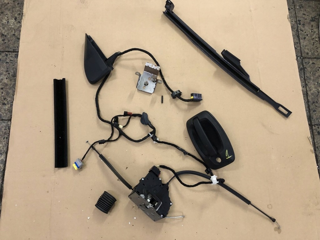 фото №1, Замок w двері перед лівий ручка citroen jumper iii