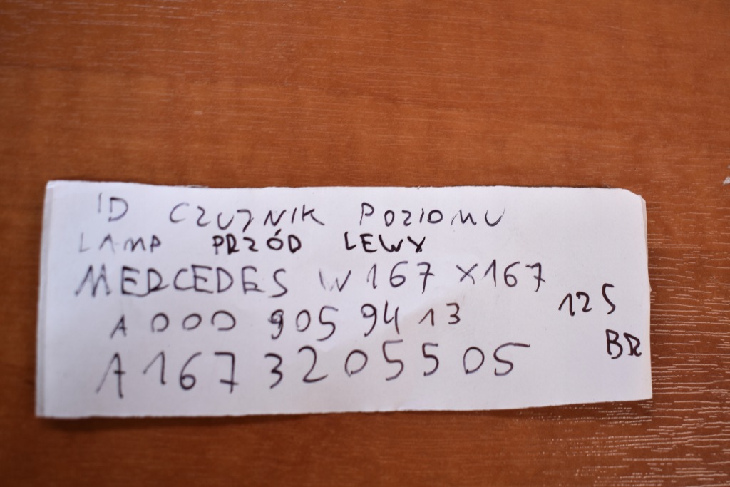 Idealny датчик уровня лампа перед передний левый mercedes w167 x167 1 в Украине