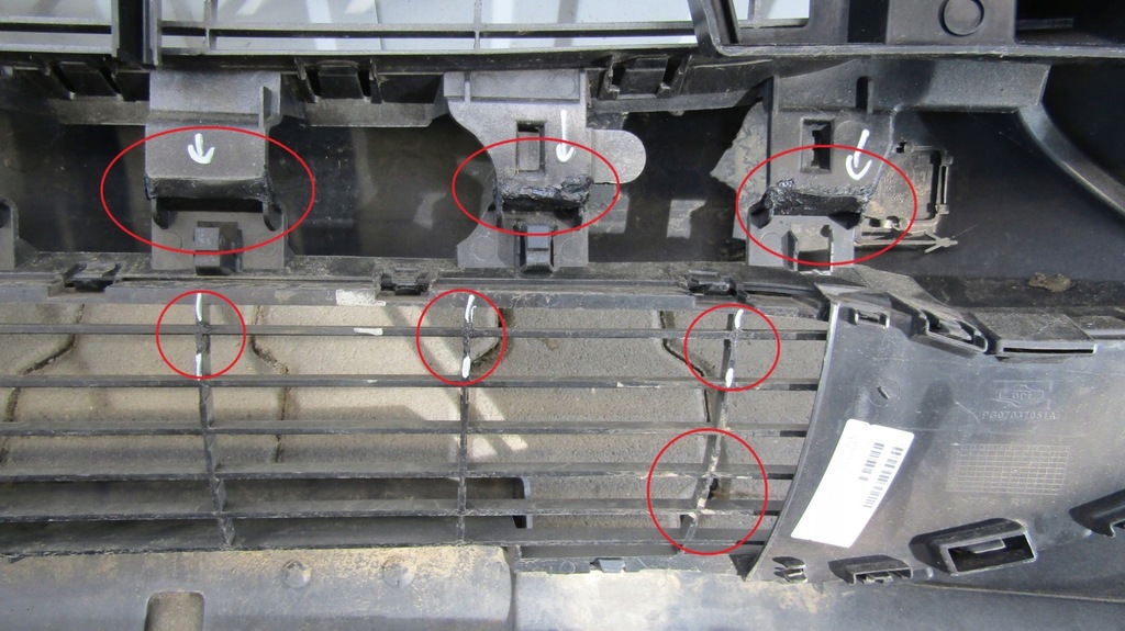 фото №12, Бампер перед передний peugeot 308 i 07-11