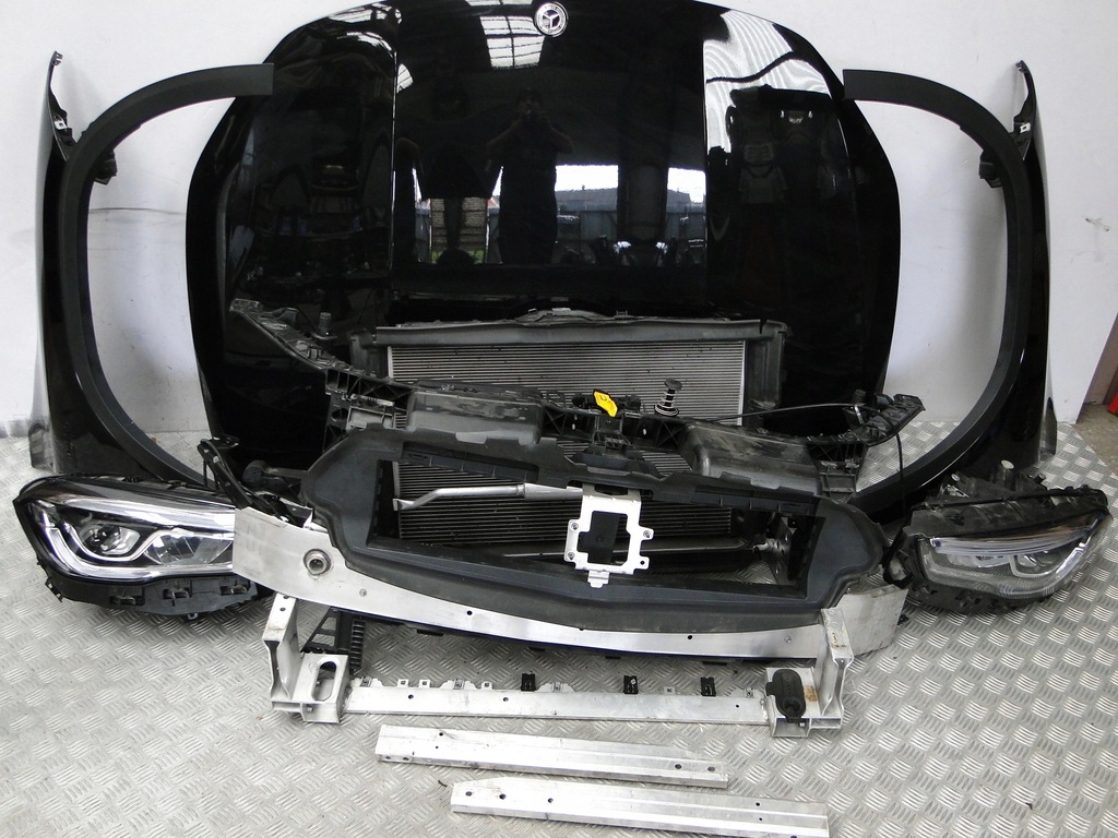 фото №10, Mercedes gla h247 перед kompletny капот крылья бампер лампы