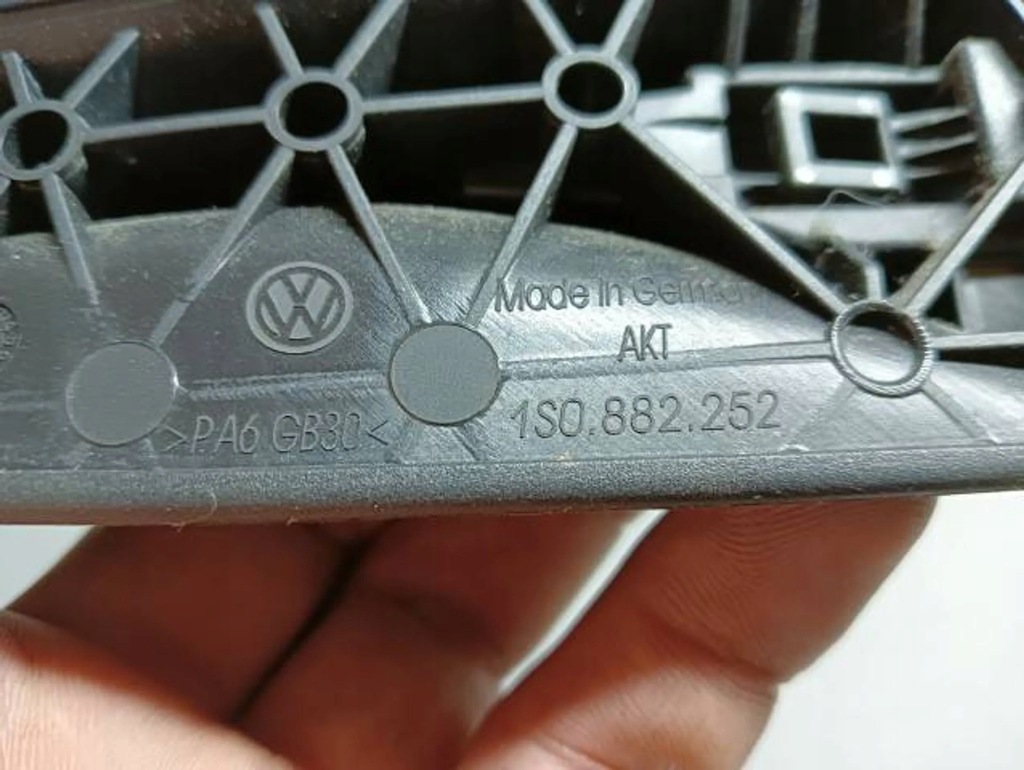 фото №2, Vw up mii citigo ручка сиденье правая 1s0882252