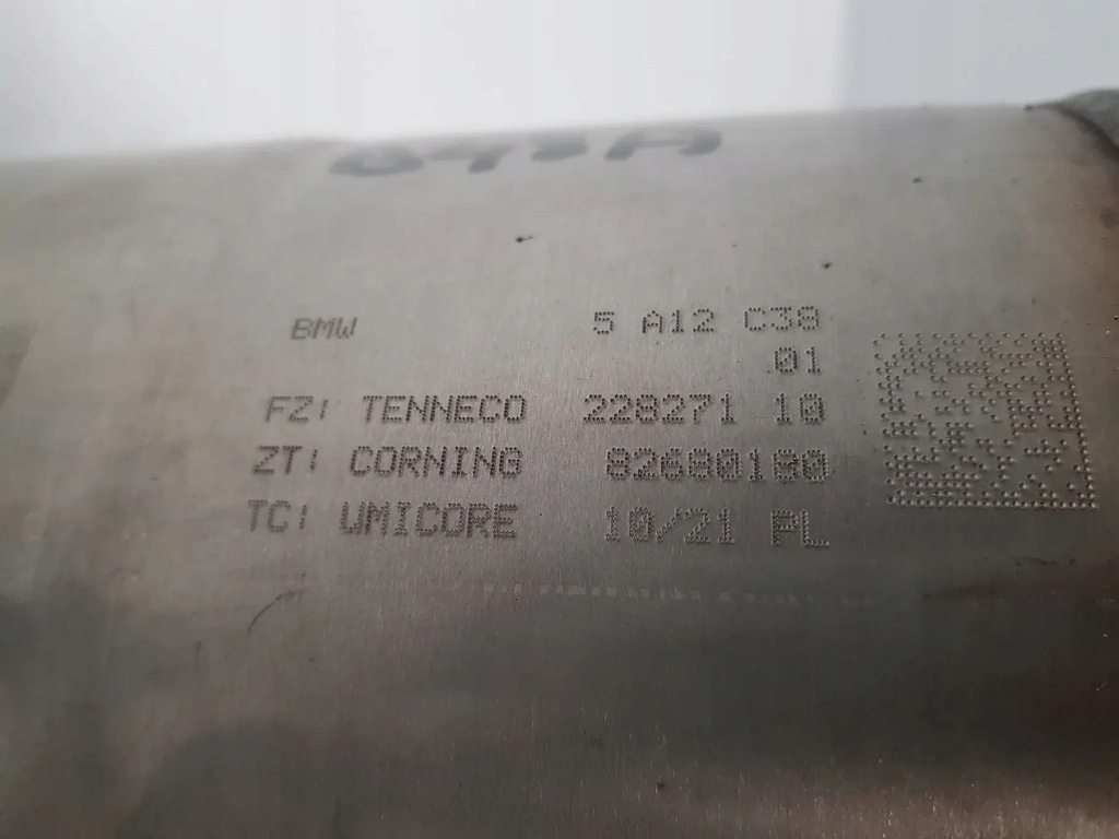 фото №9, Катализатор dpf bmw b48a 2.0i f39 x2 f40 f45 f46 f48 x1 8268018 8272771