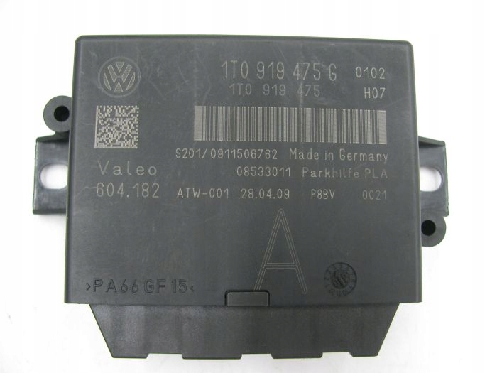 фото №1, Vw golf vi plus 6+ модуль блок керування pdc 1t0919475g