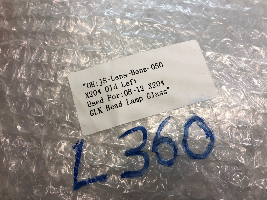 фото №9, Стекло фара стекло фары левый перед do mercedes glk w204 przedlift 2008-2011