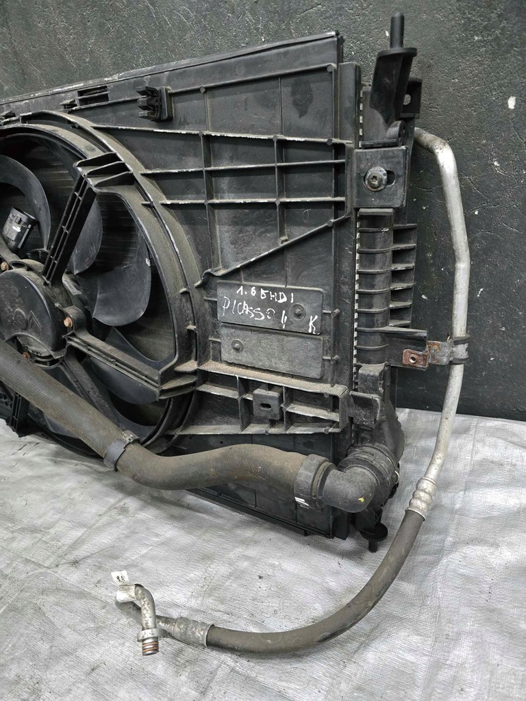 фото №10, Радіатор комплект citroen c4 picasso ii 1.6 ehdi 9673628780