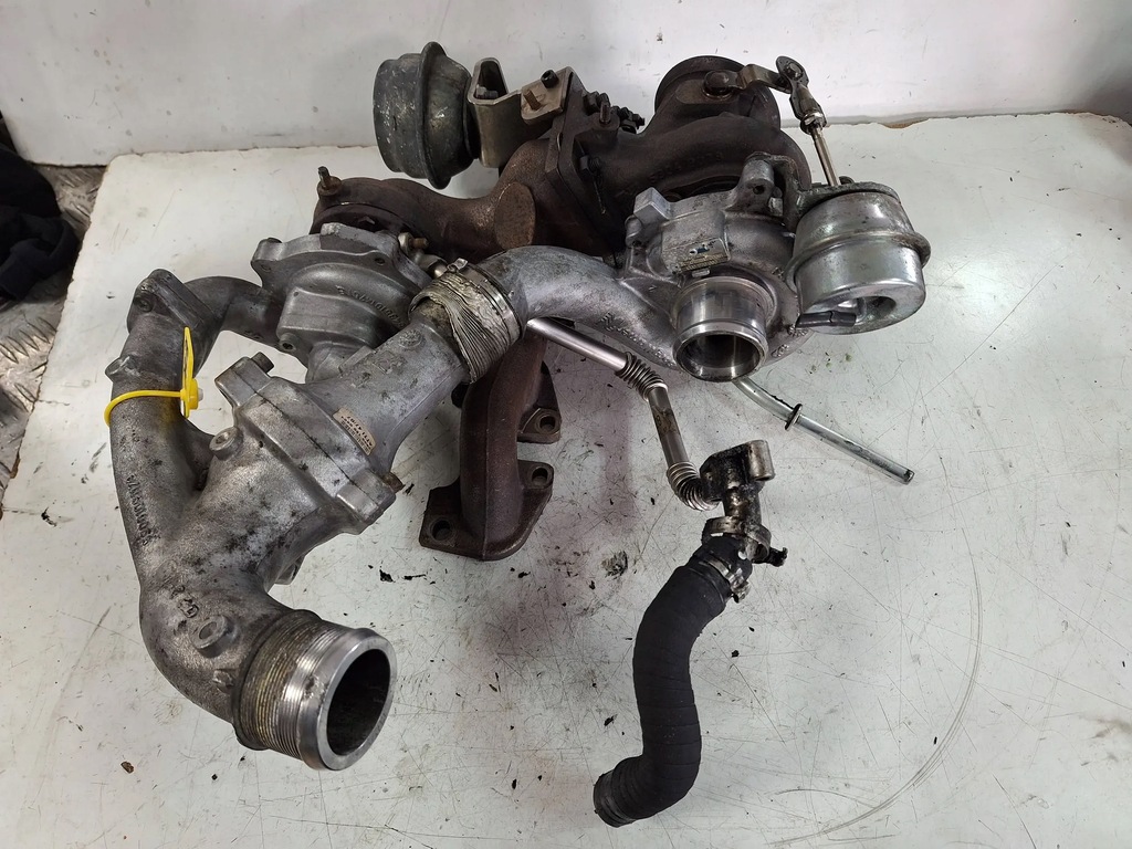 фото №6, Turbo турбіна biturbo 55215256 lancia delta iii vectra 1.9 m-jet