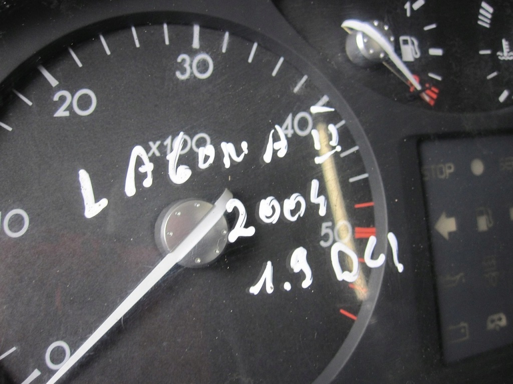 фото №2, Счетчик приборы renault laguna ii 1.9dci 2004r obr