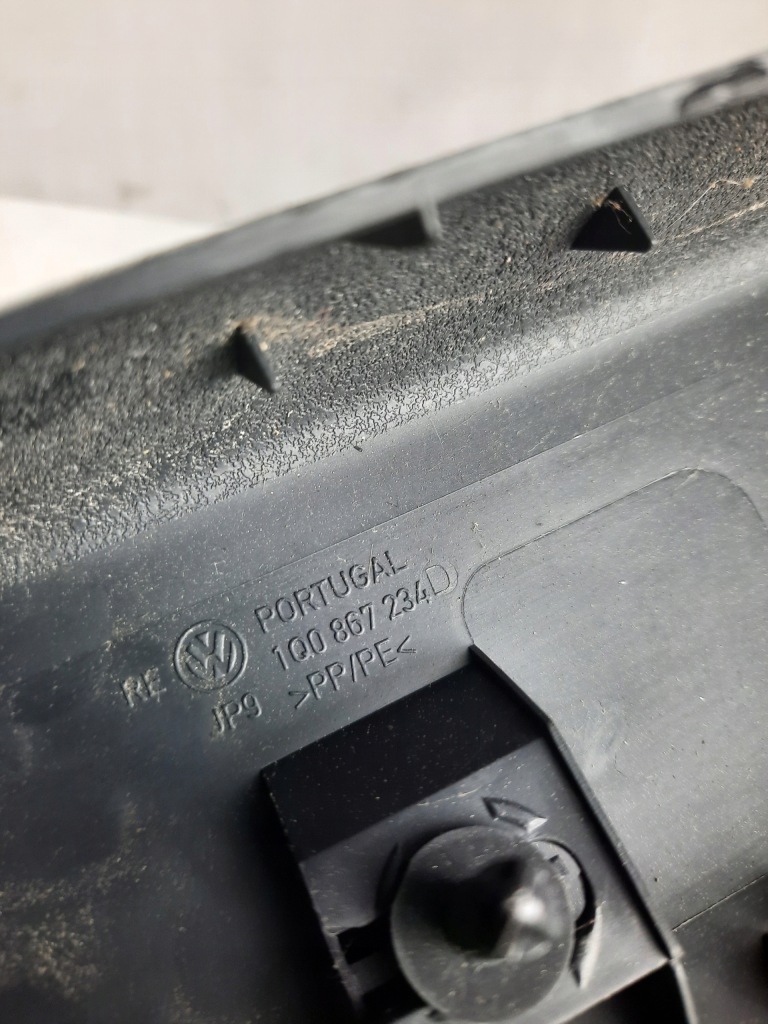 фото №4, Vw eos захист обшивка стійка правий перед чорні