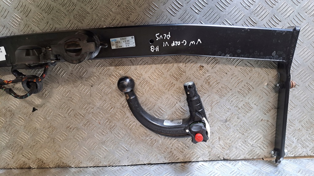 фото №7, Vw golf vi plus hak буксирувальний знімний 5k0803881a