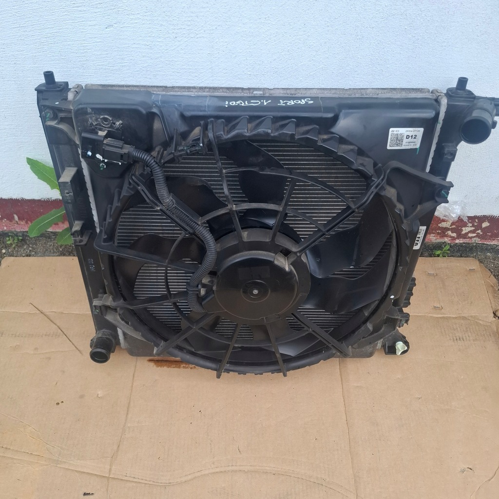 фото №12, Kia sportage iv 4 15- 18- комплект радіатор радіатор wody кондиціонер intelcooler