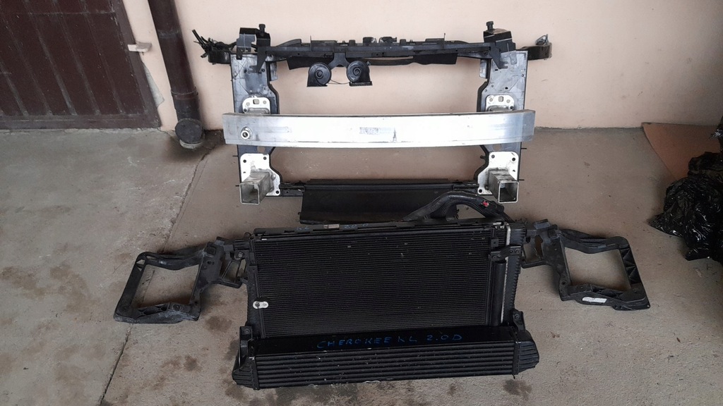 фото №1, Jeep cherokee kl pas передний радиатор 2.0 crd