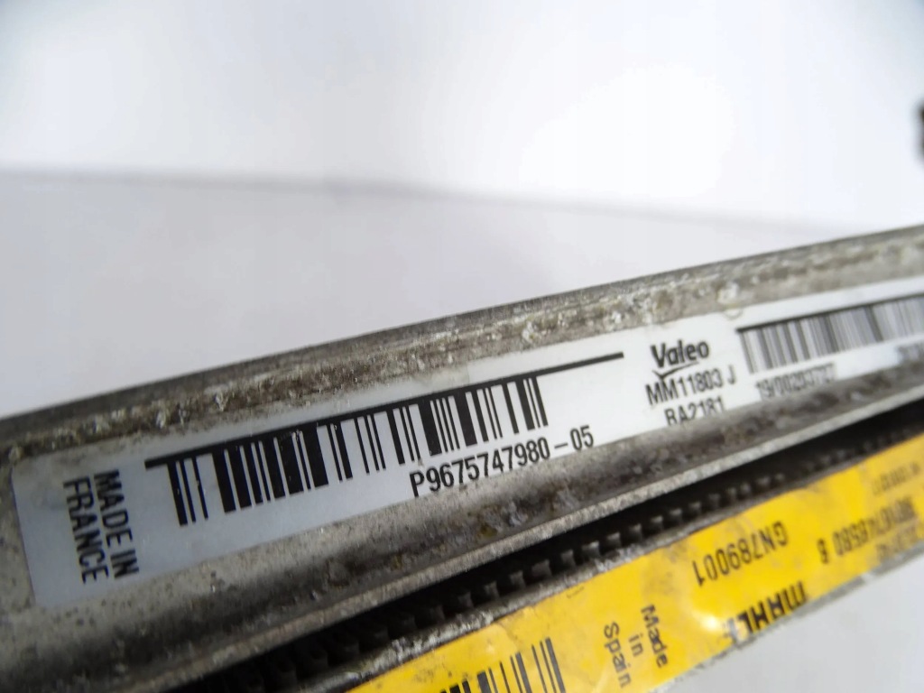 фото №7, Радиатор воды + кондиционер peugeot citroen