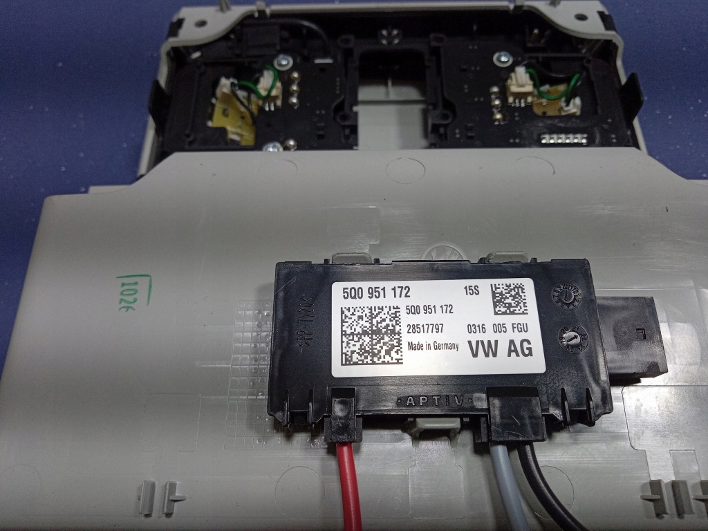 фото №5, Skoda superb iii лампа стельовий 3v0868837e