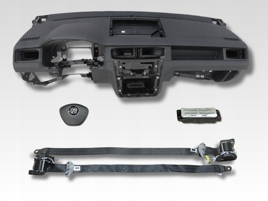 фото №1, Volkswagen vw caddy 2k5 панель приладів бардачок подушка безпеки ремені reg