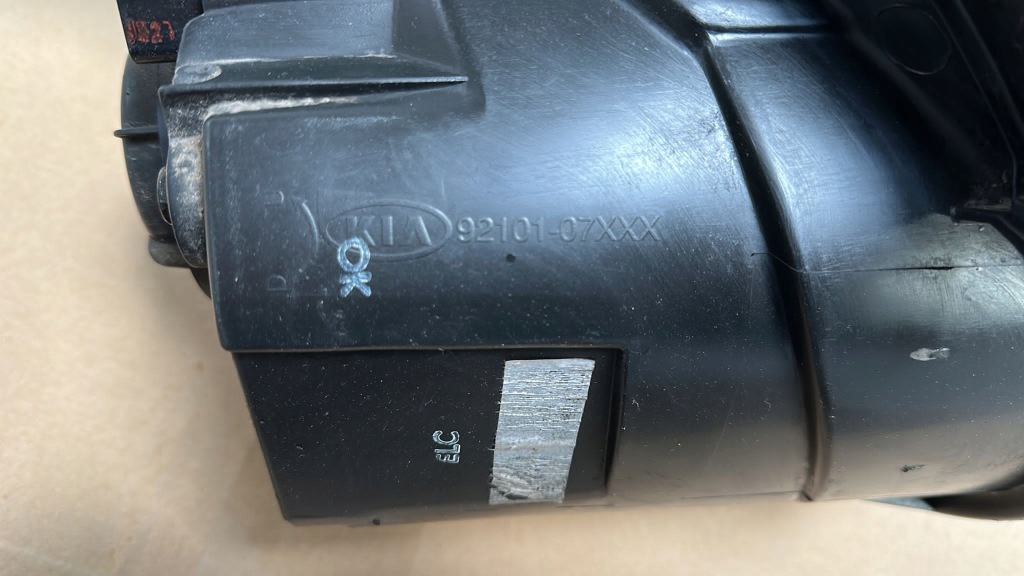 фото №4, Kia picanto 2008- lift лампа левая перед