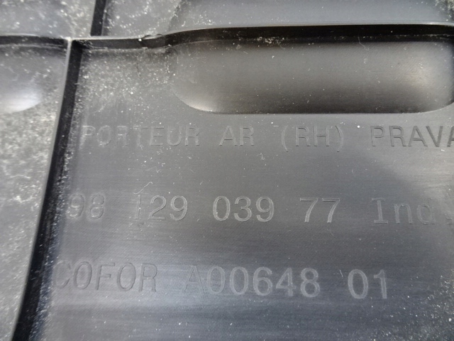 фото №10, Citroen c3 iii обшивка обивка дверь правый задних задняя 9812903977