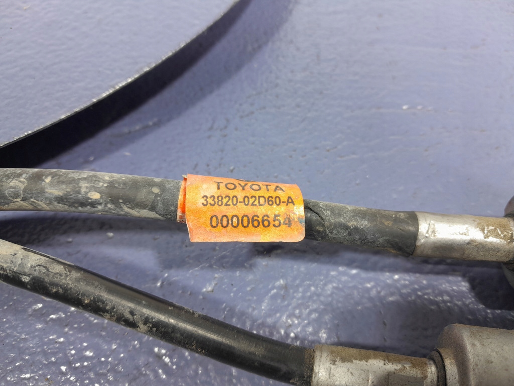 фото №6, Toyota corolla xii e21 троси перемикання передач механічна коробка передач 33820-02d60-a