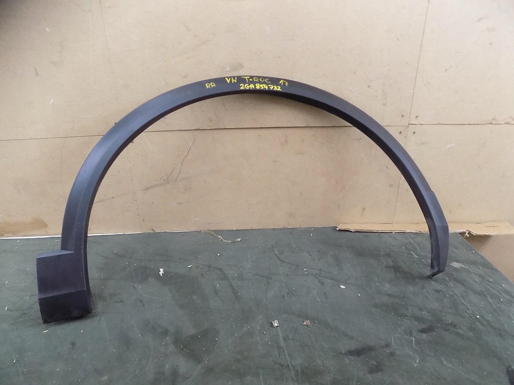 фото №1, Vw t-roc молдинг накладка крыла правый перед передняя 2ga854732c 0ryginał
