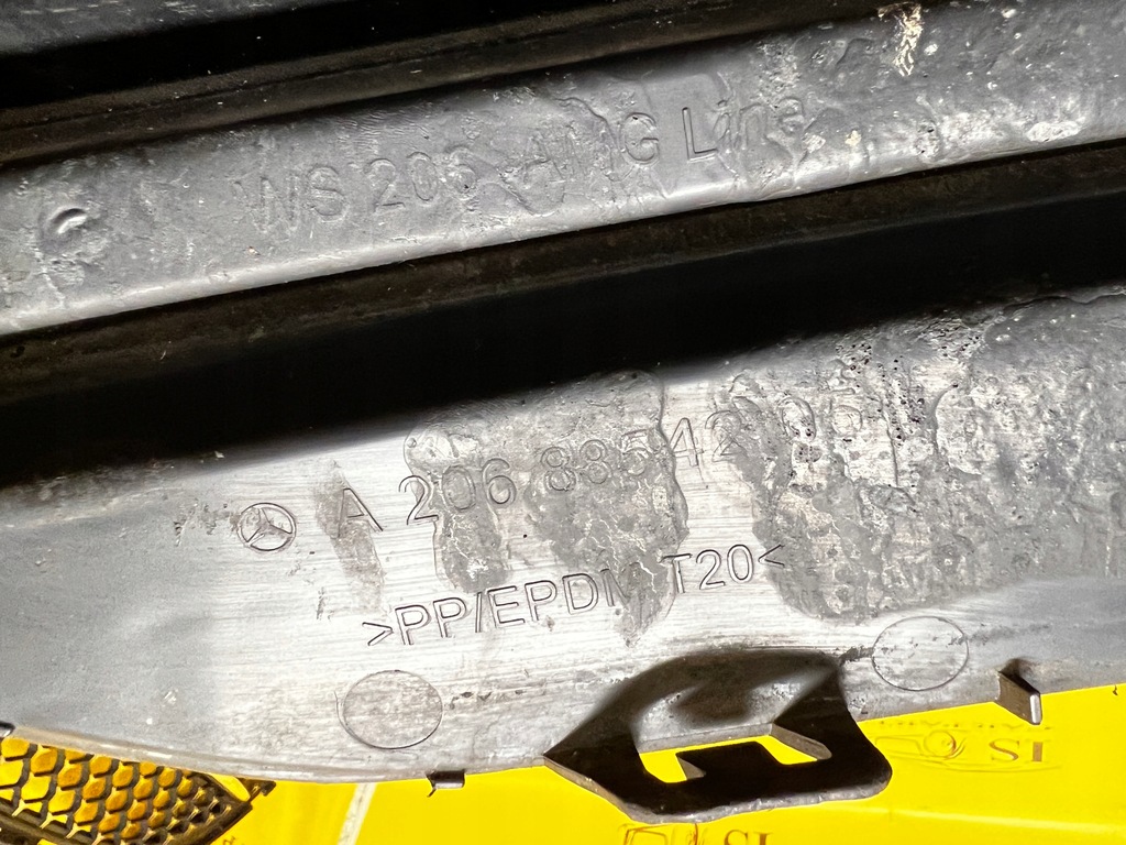 фото №9, Решітка бампера передній перед правий права mercedes c-klasa w206 amg