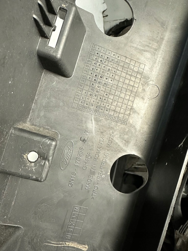 фото №5, Решётка радиатора решётка радиатора перед передний ford ecosport mk2 ii lift fl gn15-17b968-e