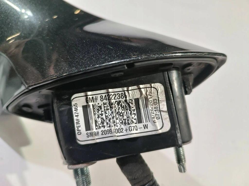 фото №7, Дзеркало праве 3-pin оригінал chevrolet camaro 2016+