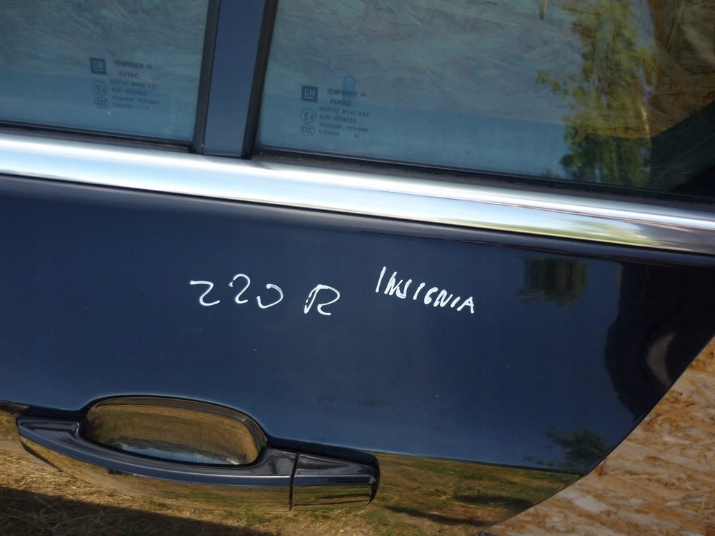 фото №5, Двері лівий задня задні z20r opel insignia