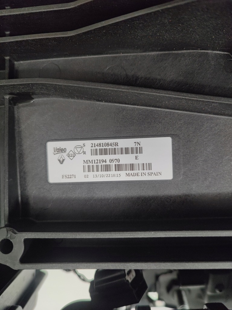 фото №13, Pas передний усилитель радиатор балка renault captur ii 2 1.6 214810845r