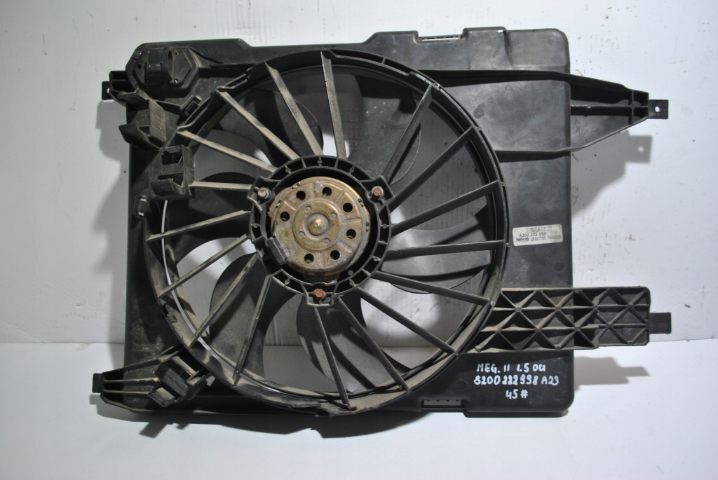 Купить Вентилятор радиатора megane 2 1.5 dci 8200222998