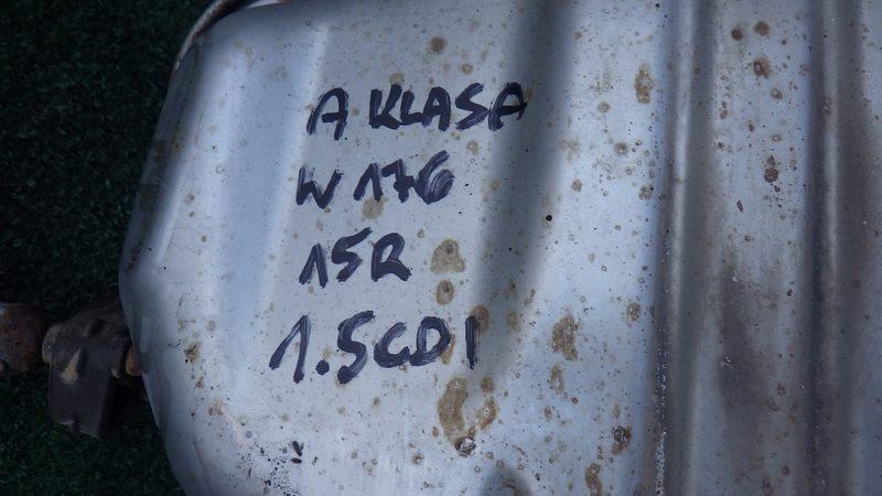 Гаситель конечный выхлоп mercedes w176 1.5 cdi a1764910001 Киев
