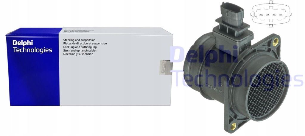 фото №1, Delphi расходомер воздуха fiat bravo 1,9mjt 07-