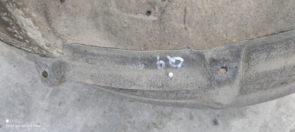 фото №9, Подкрылок правый задняя audi q7 4l 4l0810172 тканевый