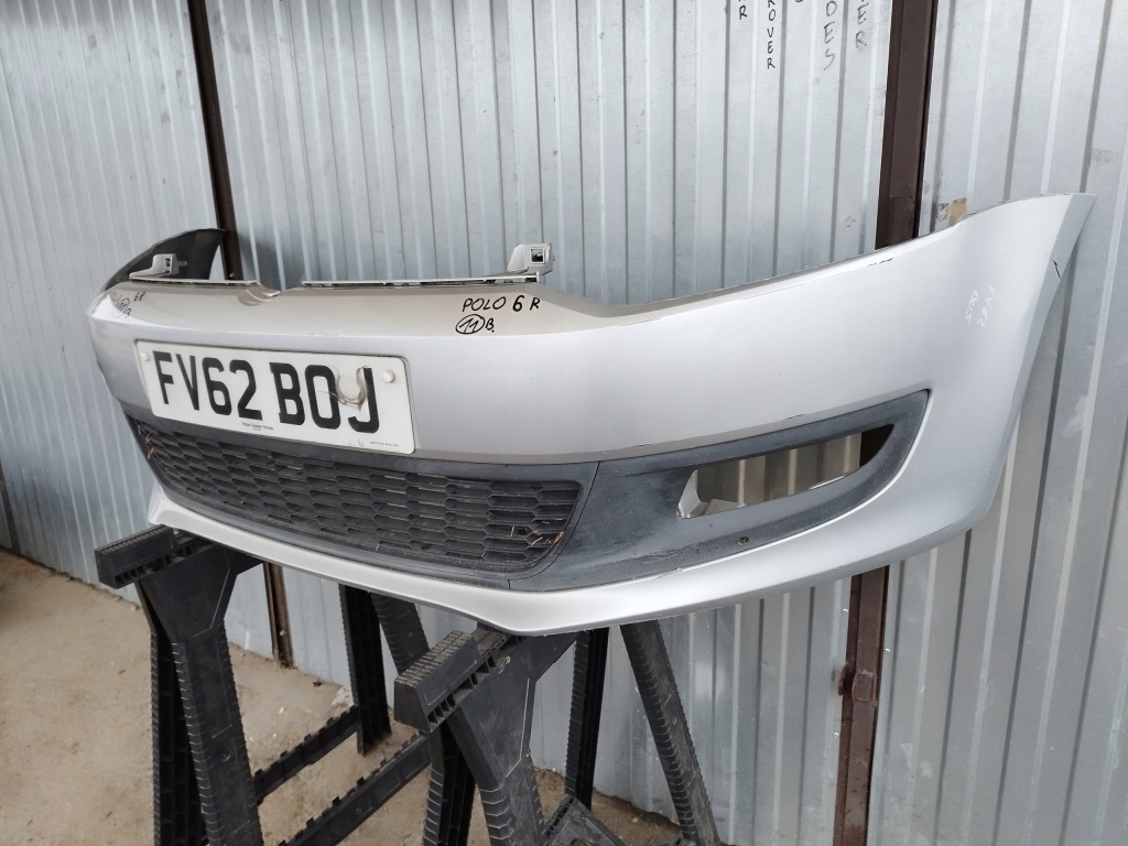 фото №7, Бампер перед vw polo 6r v 5 2009-2014 лак la7w 6r0807221r