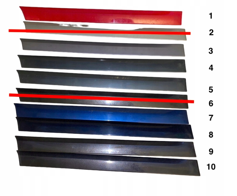 фото №1, Молдинг задняя правая 8p3853700b audi a3 8p