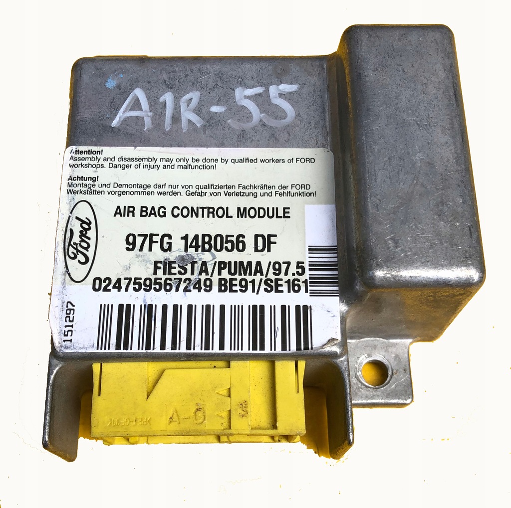 фото №1, Ford fiesta puma датчик подушка безпеки 97fg14b056df