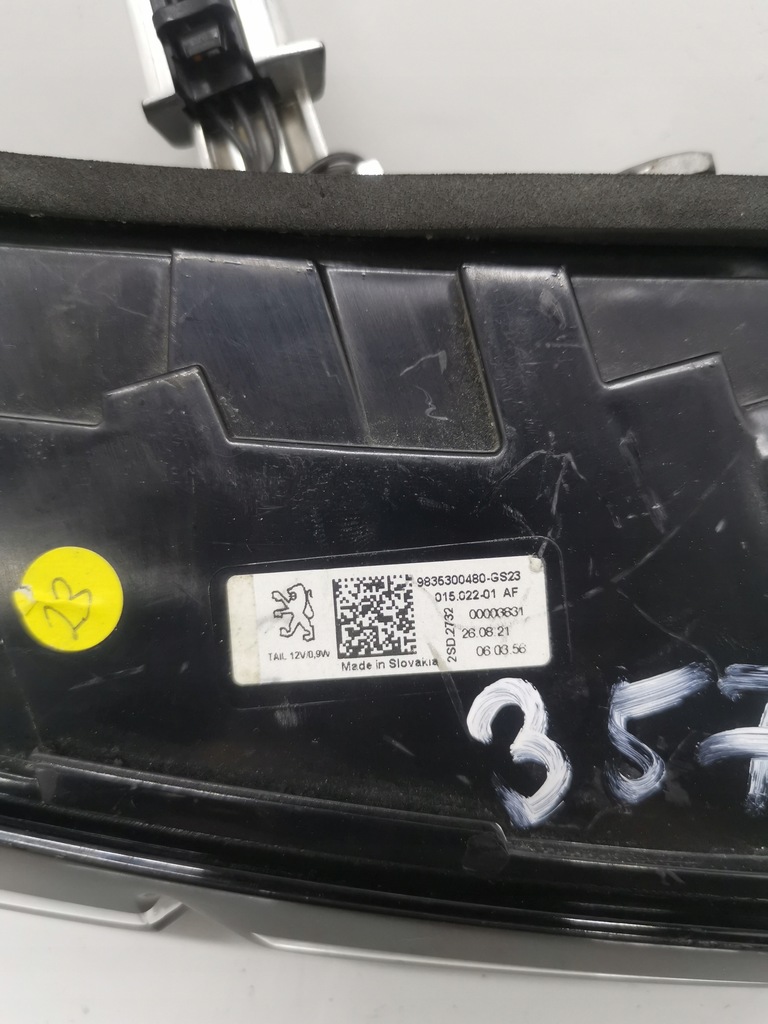 фото №7, Лампа левый задняя peugeot 308 3 iii gt 9835300480