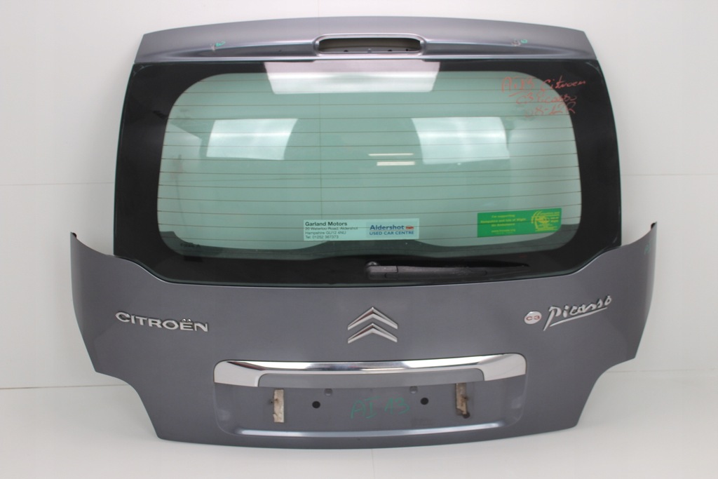 фото №1, Крышка багажника багажника задняя citroen c3 picasso 08-12r kth