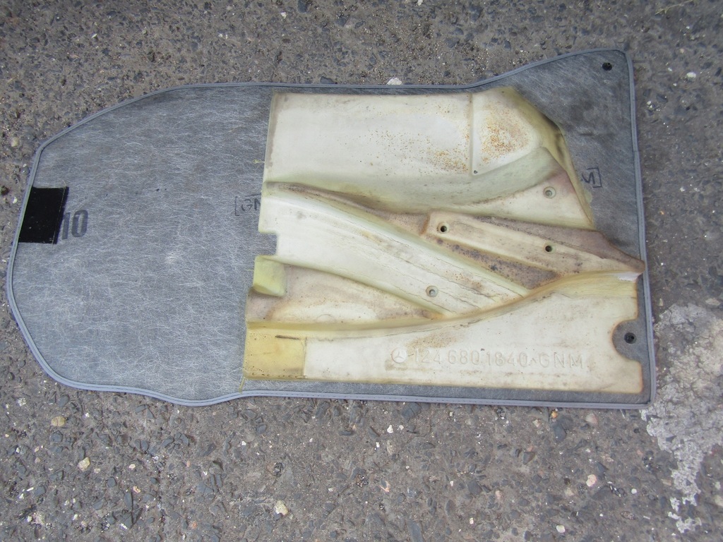 фото №10, 7 mercedes w124 правий килимок оббивка обшивка підлога килимок